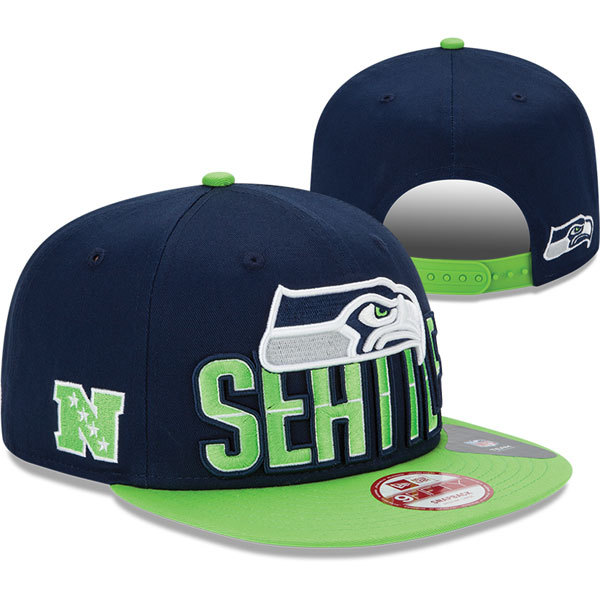 Seattle Seahawks NFL Snapback Hat SD2